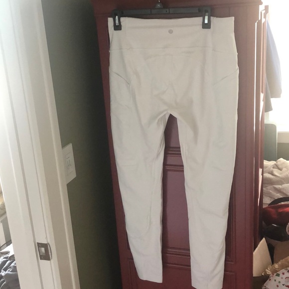 lululemon athletica Pants - ALL WHITE LULULEMON LEGGINGS!